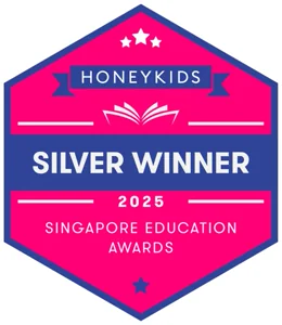 HoneyKids Silver Winner, Singapore Education Awards 2025 badge