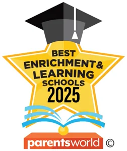 Parents World Best Enrichment & Learning Schools 2025 badge